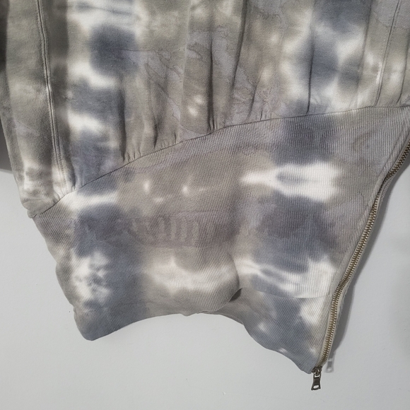 Young Fabulous and Broken Tie Dye Asymmetrical Hem Turtleneck Mini Dress NWT - Picture 7 of 12